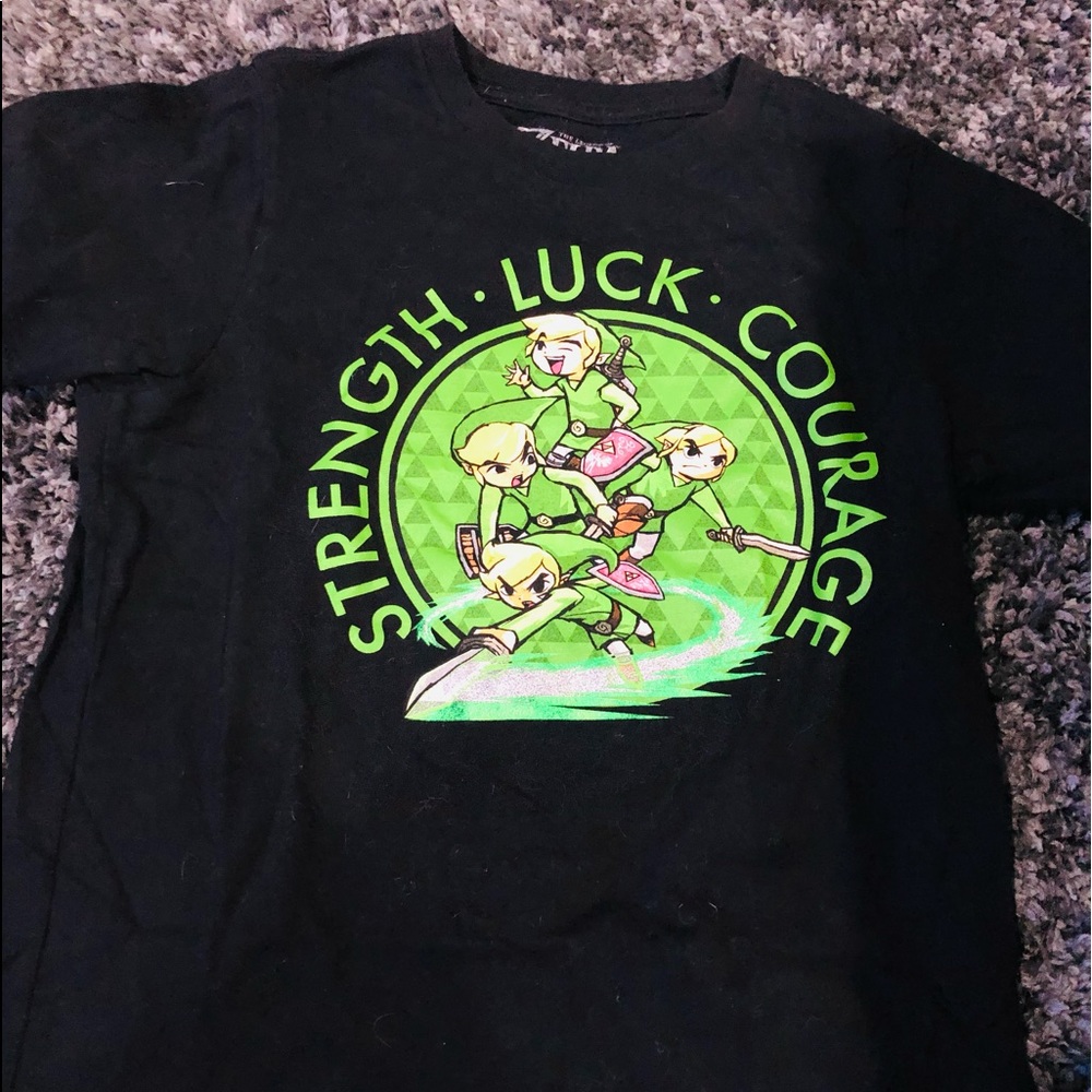 New Boys Zelda Large Shirt